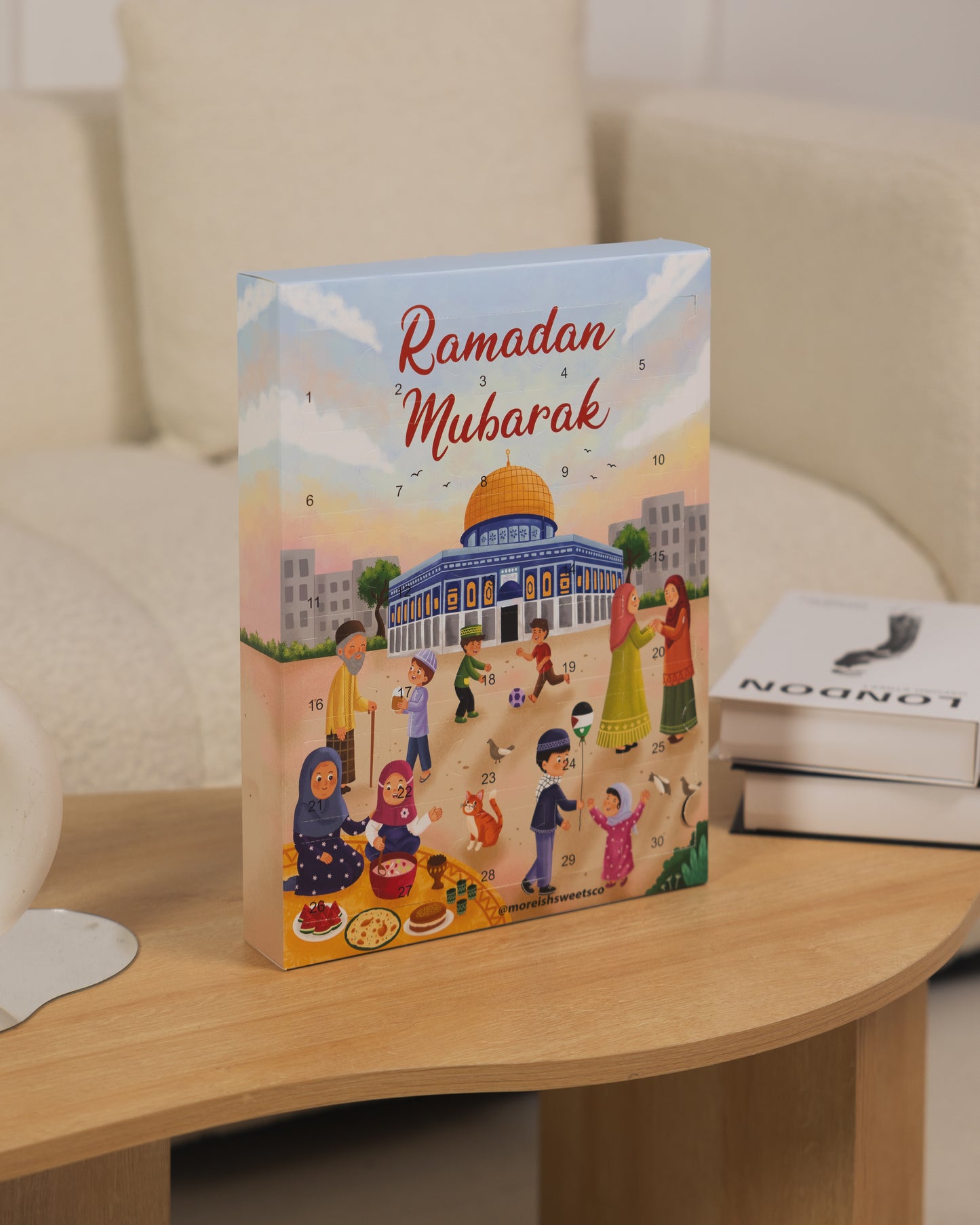 Moreish Ramadan Pick and Mix Sweet Calendar