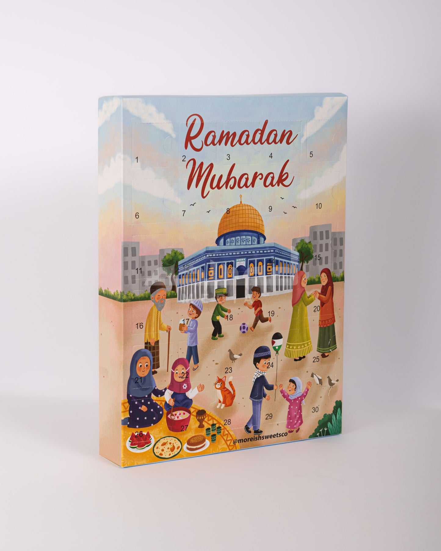 Moreish Ramadan Pick and Mix Sweet Calendar