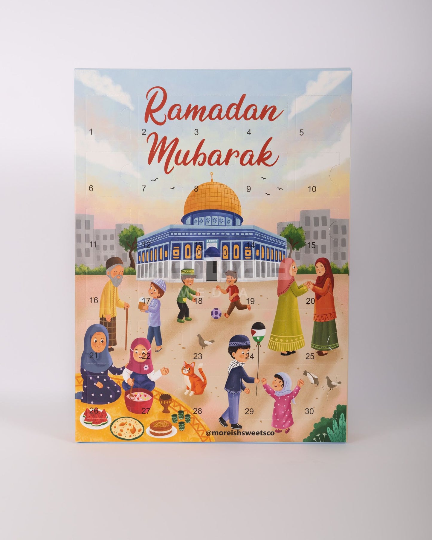 Moreish Ramadan Pick and Mix Sweet Calendar
