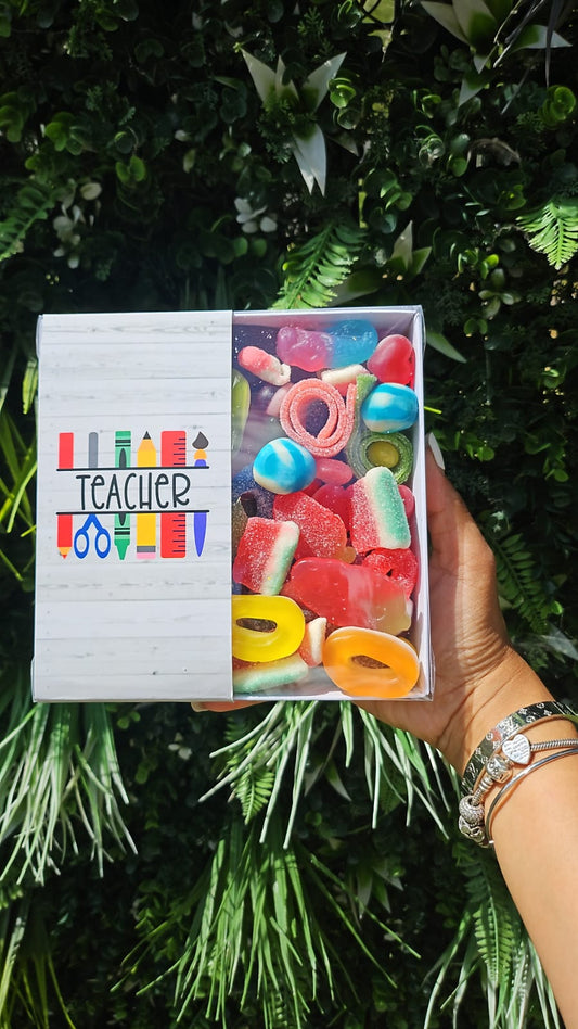 Teacher Appreciation Sweet Box (Square)