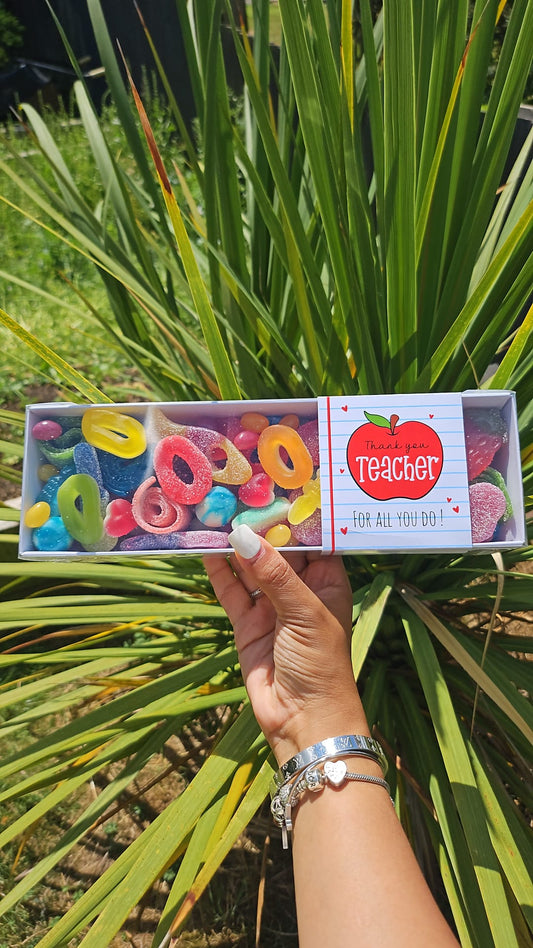 Teacher Appreciation Sweet Box (Rectangle)