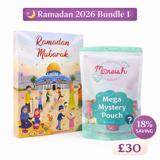 Ramadan 2026 Bundle 1 (Ramadan Calendar + 1 Mega Pouch)