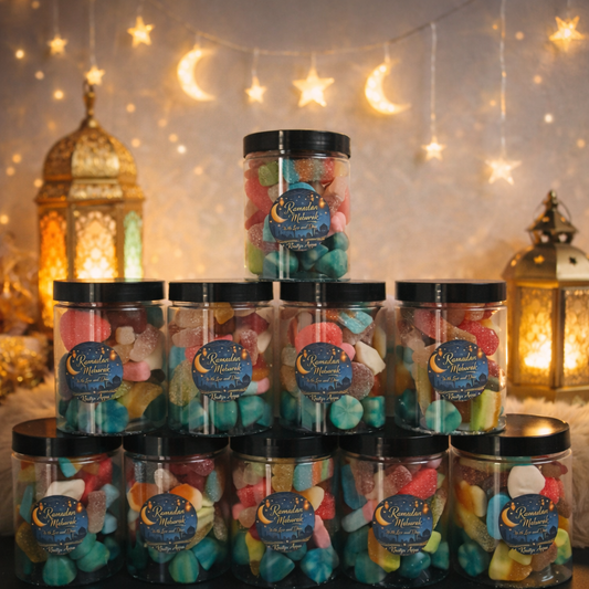 Ramadan Mubarak Sweet Gift Jar