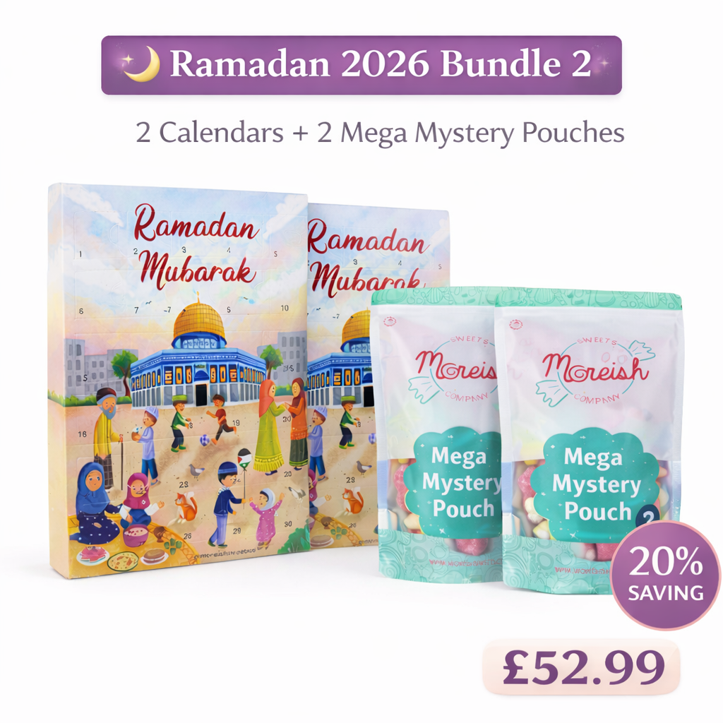 Ramadan 2026 Bundle 2 (Ramadan Calendar x2 + 2 Mega Pouches)